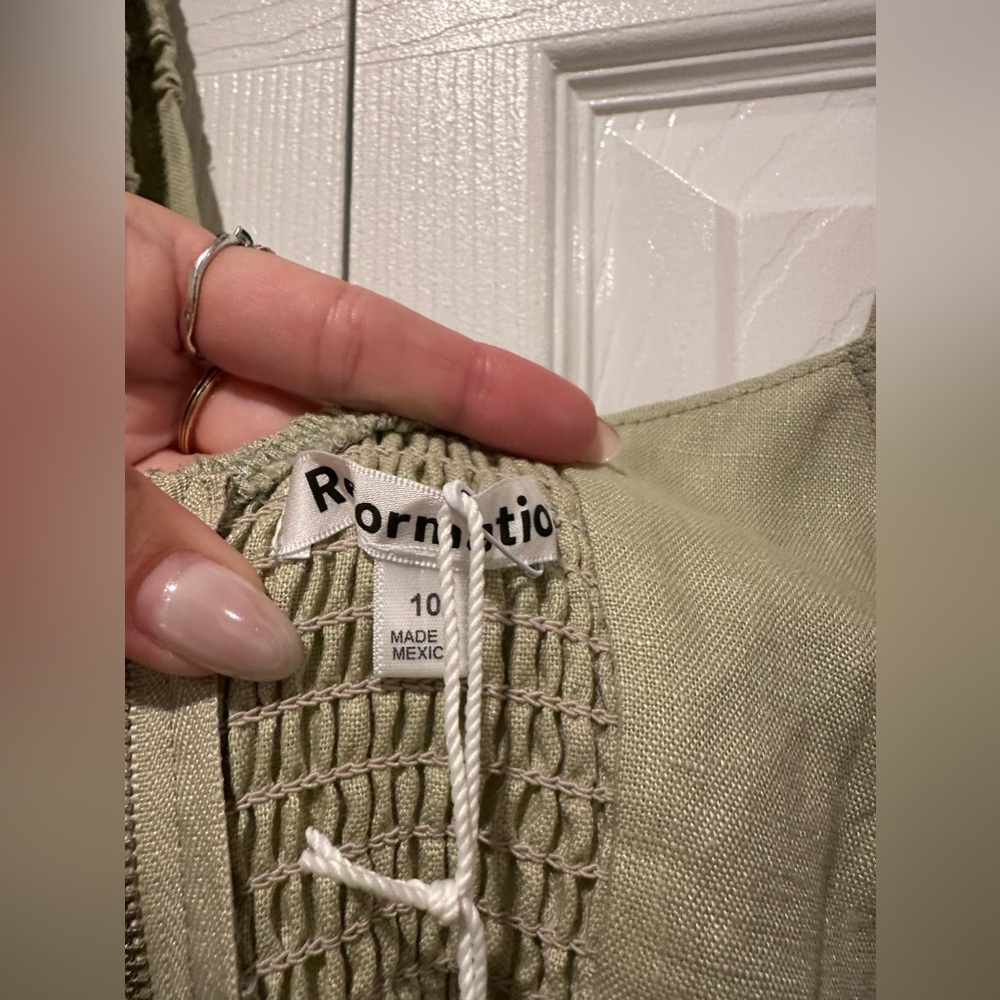 Reformation Davila Linen Dress - Picture 4 of 9